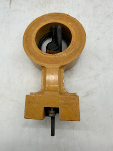Dresser Nil-Cor 3" 150 LB Butterfly Valve w/o Handle (Used)