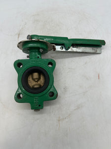 Quadrant BFV-A Butterfly Valve, 2", 200 WOG  (No Box)