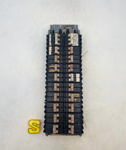 Cutler Hammer Class CTL Panelboard Issue No. 6807 w/ (x20) Circuit Breakers (Used)