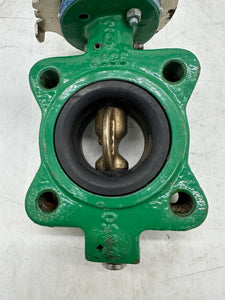 Quadrant BFV-A Butterfly Valve, 2", 200 WOG  (No Box)