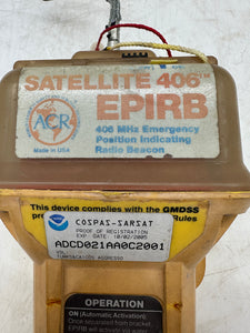 ACR 2756 RLB-27 Satellite 406 EPIRB, 406 MHz (For Parts-Batt Expired)
