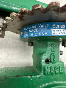 Quadrant BFV-A Butterfly Valve, 3", 200 WOG (No Box)
