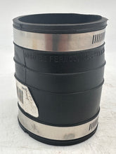 Load image into Gallery viewer, Fernco 1060-22 Flexible Pipe Coupling, 2"x2" Socket w/ SS Clamps *Lot of (4)* (No Box)
