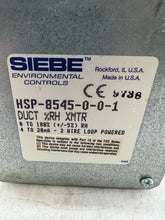 Load image into Gallery viewer, Siebe Environmental Controls HSP-8545-0-0-1 Humidity Transmitter (Open Box)