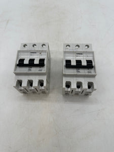 Siemens 5SX1340-7 Miniature Circuit Breaker, 40A, 3P *Box of (2) Breakers* (Open Box)