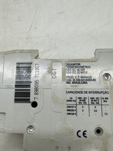 Siemens 5SX1340-7 Miniature Circuit Breaker, 40A, 3P *Box of (2) Breakers* (Open Box)