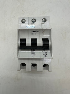 Siemens 5SX1340-7 Miniature Circuit Breaker, 40A, 3P *Box of (2) Breakers* (Open Box)