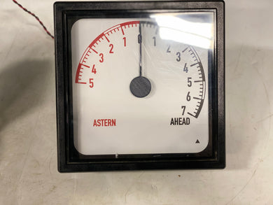 DEIF 920025648.10 XL144 RPM Indicator 5-7 Astern Ahead (Used)