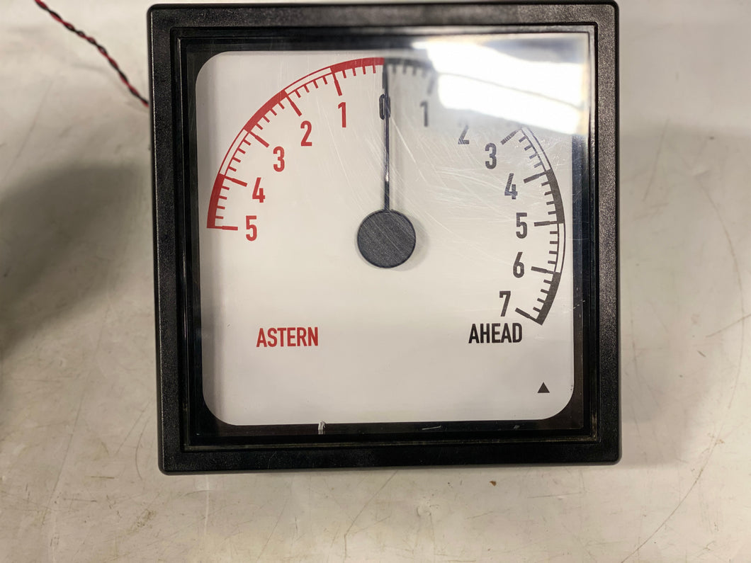 DEIF 920025648.10 XL144 RPM Indicator 5-7 Astern Ahead (Used)