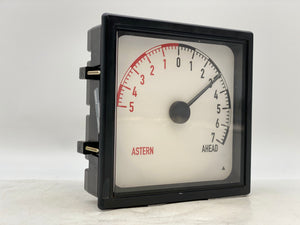 DEIF 920025648.10 XL144 RPM Indicator 5-7 Astern Ahead (Used)