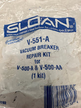 Load image into Gallery viewer, Sloan V-551-A Vacuum Breaker Repair Kit f/ V-500-A V-500-AA *Lot of (8)* (New)