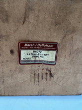 Load image into Gallery viewer, Marsh Bellofram H6072 Pressure Gauge, 4.5 QUAL-B, 1/4 NPT, 0-1000 PSI (Open Box)
