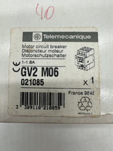 Load image into Gallery viewer, Telemecanique GV2-M06 Motor Circuit Breaker *Lot of (2)* (Open Box)