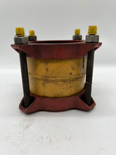 Load image into Gallery viewer, Romac Style 511 Coupling w/ Ductile Iron Center Rings, 4&quot; Pipe Size, 4.5&quot; O.D. Red (No Box)