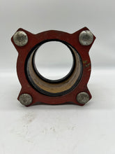 Load image into Gallery viewer, Romac Style 511 Coupling w/ Ductile Iron Center Rings, 4&quot; Pipe Size, 4.5&quot; O.D. Red (No Box)