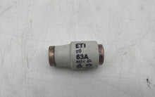 Load image into Gallery viewer, ETI 002313403 DIII 500V 63A Bottle Fuses *Lot of (10)* (Open Box)