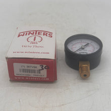 Load image into Gallery viewer, Winters PEM199LF Lead Free Pressure Gauge, 0-30 PSI *Lot of (3)* (New)
