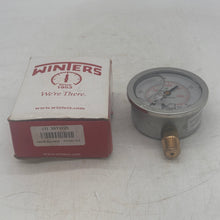 Load image into Gallery viewer, Winters PFQ817LF Lead Free Pressure Gauge, 0-400 PSI, Liq Fill *Lot of (4)* (New)