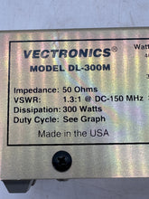 Load image into Gallery viewer, Vectronics DL-300M Dummy Load, 50 Ohms, DC-150 MHz, 300 Watts (No Box)