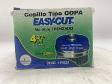 Load image into Gallery viewer, Easy-Cut 2888 4-3/4&quot; Crimped Wire Cup Brush *Lot of (6)* (Open Box)