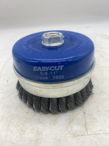 Easy-Cut 2888 4-3/4" Crimped Wire Cup Brush *Lot of (6)* (Open Box)