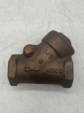 Load image into Gallery viewer, Nibco NL83006 T-453-B Swing Check Valve, 1/2" FNPT, 200 WOG, Bronze (No Box)