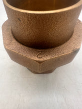 Load image into Gallery viewer, Grainger 24W574 Sweat Fitting Union, 2" C x C, Cast Copper (New)