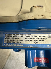 Load image into Gallery viewer, Valvcon VW600HKS2N115AC Electric Valve Actuator (Used)