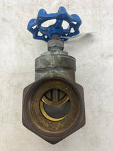 Load image into Gallery viewer, Foset 2&quot; Brass Gate Valve, Threaded, 150 WOG, *Lot of (6)* (No Box)