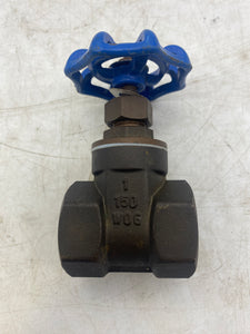 Foset 1" Brass Gate Valve, Threaded, 150 WOG, *Lot of (3)* (No Box)