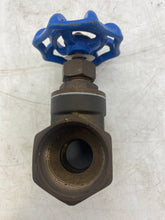 Load image into Gallery viewer, Foset 1&quot; Brass Gate Valve, Threaded, 150 WOG, *Lot of (3)* (No Box)