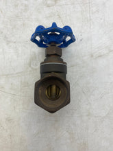 Load image into Gallery viewer, Foset 1&quot; Brass Gate Valve, Threaded, 150 WOG, *Lot of (3)* (No Box)