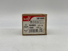 Load image into Gallery viewer, DF Electric NH000 Fuse 500VAC 100A *Lot of 10 Fuses* (New)