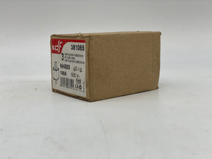 DF Electric NH000 Fuse 500VAC 100A *Lot of 10 Fuses* (New)