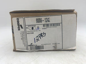Eaton B-Line 9SS6-1242 Stainless Steel Hold Down, No Hardware, *Box of (12) Pair* (Open Box)