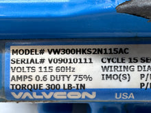 Load image into Gallery viewer, Valvcon VW300HKS2N115AC Electric Valve Actuator (Used)