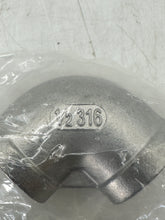 Load image into Gallery viewer, Grainger 6JM30 90Deg Elbow, 1/2” Threaded, 316 SS *Lot of (6)* (New)