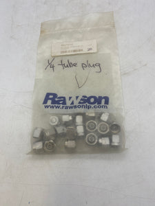 Parker 4BLP4-316 A-Lok Plug, 1/4" Tube OD, 316SS, *Lot of (20)* (No Box)