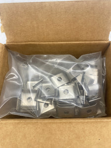 Channel Track SS37YC2 Yoke Clamp, 3/8" Tube, 316SS *Box of (250)* (Open Box)