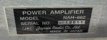 Load image into Gallery viewer, JRC NAH-692 Power Amplifier f/ JSS-296 250W GMDSS MF/HF Radio Equip (Used)