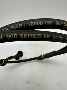 Enerpac PR0066W1 900 Series E6 3Q00 Hydraulic Hose, 6' L, 10,000 PSI Max (Used)