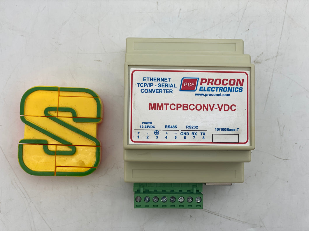 Procon MMTCPBCONV-TCP/RS232(RS485) Ethernet Serial Converter (Used)