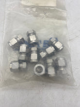 Load image into Gallery viewer, Parker 6BLEN6-316, A-LOK Tube Cap, 3/8&quot; Tube OD, 316SS, *Lot of (10)* (No Box)