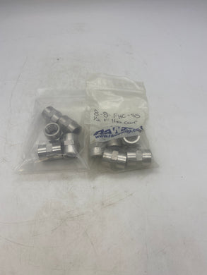 Parker 8-8 FHC-SS Female Hex Coupling, 1/2