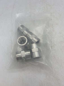 Parker 8-8 FHC-SS Female Hex Coupling, 1/2" FNPT x 1/2" FNPT, 316SS *Lot of (10)* (No Box)