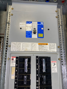 Cutler-Hammer PRL1A 150A Panel w/ ED3150 150A Main w/ (36) Breakers (Used)