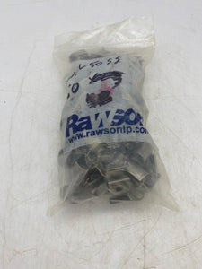 Channel Track DCL50SS Duplex Line Clamp 1/2" Tube 50/Bag 316SS *Lot of (2300) Clamps* (New)