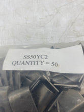 Load image into Gallery viewer, Channel Track SS50YC2 Yoke Clamp, 1/2&quot; Tube, 50/Bag *Lot of (100) Clamps* (New)