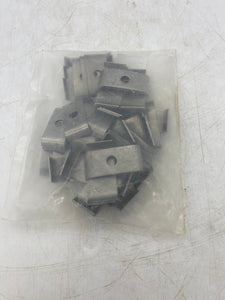 Channel Track SS37YC3 Yoke Clamp, 3/8" Tube 316SS 50/Bag *Lot of (1950) Clamps* (New)