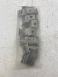 Channel Track SS25YC2 Yoke Clamp, 1/4" Tube, 50/Bag 316SS *Lot of (200) Clamps* (New)